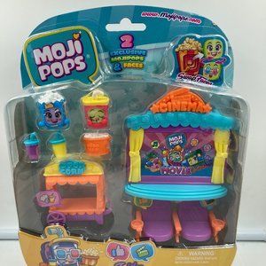 Moji Pops I Like Movies Exclusive Moji Faces Figurines Accessories Mini Toys